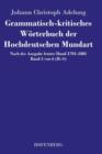 Image for Grammatisch-kritisches Worterbuch der Hochdeutschen Mundart : Nach der Ausgabe letzter Hand 1793-1801 Band 5 von 6 R-S