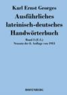 Image for Ausfuhrliches lateinisch-deutsches Handworterbuch : Band 3 (E-L) Neusatz der 8. Auflage von 1913