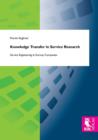 Image for Knowledge Transfer in Service Research
