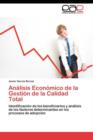 Image for Analisis Economico de la Gestion de la Calidad Total
