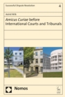 Image for Amicus Curiae before International Courts and Tribunals
