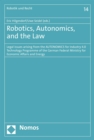 Image for Robotics, Autonomics, and the Law