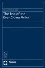 Image for End of the Ever Closer Union