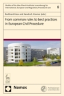 Image for From common rules to best practices in European Civil Procedure