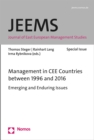 Image for Management in CEE Countries between 1996 and 2016