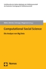 Image for Computational Social Science