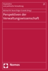 Image for Perspektiven der Verwaltungswissenschaft