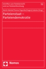 Image for Parteienstaat - Parteiendemokratie
