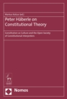 Image for Peter Haberle on Constitutional Theory