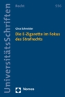 Image for Die E-Zigarette im Fokus des Strafrechts