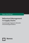 Image for Behavioral Management in Supply Chains