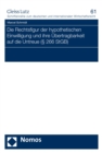 Image for Die Rechtsfigur der hypothetischen Einwilligung und ihre Ubertragbarkeit auf die Untreue ( 266 StGB)