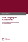 Image for Vom Umgang mit Carl Schmitt