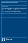 Image for Zur Ubertragbarkeit der Margin-of-appreciation-Doktrin des EGMR auf die Rechtsprechung des EuGH im Bereich der Grundfreiheiten