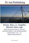 Image for Ostsee. Was u.a. Angelika Mertens dazu sagt