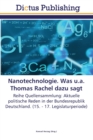 Image for Nanotechnologie. Was u.a. Thomas Rachel dazu sagt