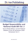 Image for Budget Responsibility and National Audit Bill Vol. 2