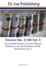 Image for Finance (No. 3) Bill Vol. 4