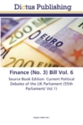 Image for Finance (No. 3) Bill Vol. 6