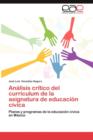 Image for Analisis Critico del Curriculum de La Asignatura de Educacion Civica