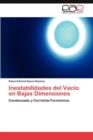 Image for Inestabilidades del Vacio en Bajas Dimensiones