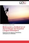 Image for Motivacion y Actitud en el Aprendizaje del Espanol Lengua Extranjera