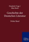 Image for Geschichte der Deutschen Literatur