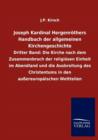 Image for Joseph Kardinal Hergenroethers Handbuch der allgemeinen Kirchengeschichte