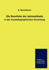 Image for Die Resultate Der Aetzmethode