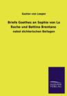 Image for Briefe Goethes an Sophie Von La Roche Und Bettina Brentano