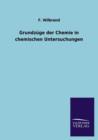 Image for Grundzuge der Chemie in chemischen Untersuchungen
