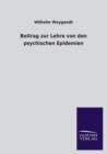 Image for Beitrag Zur Lehre Von Den Psychischen Epidemien