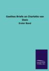 Image for Goethes Briefe an Charlotte Von Stein