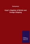Image for Lloyds Register of British and Foreign Shipping