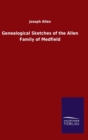 Image for Genealogical Sketches of the Allen Family of Medfield