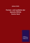 Image for Formen- und Lautlehre der Sprache Otfrids : Zweiter Band