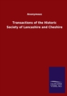 Image for Transactions of the Historic Society of Lancashire and Cheshire