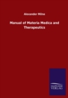 Image for Manual of Materia Medica and Therapeutics