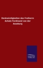 Image for Denkwurdigkeiten des Freiherrn Achatz Ferdinand von der Asseburg