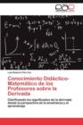 Image for Conocimiento Didactico-Matematico de los Profesores sobre la Derivada