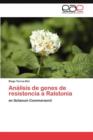 Image for Analisis de genes de resistencia a Ralstonia