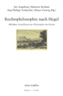 Image for Rechtsphilosophie nach Hegel: 200 Jahre Grundlinien der Philosophie des Rechts