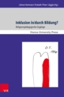 Image for Inklusion In/durch Bildung?