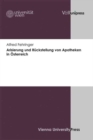 Image for Arisierung und RA&quot;ckstellung von Apotheken in Asterreich