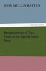 Image for Reminiscences of Two Years in the United States Navy