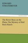 Image for The Rover Boys on the Plains the Mystery of Red Rock Ranch