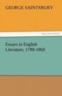 Image for Essays in English Literature, 1780-1860