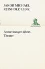 Image for Anmerkungen Ubers Theater