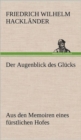 Image for Der Augenblick Des Glucks - Aus Den Memoiren Eines Furstlichen Hofes