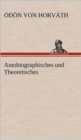 Image for Autobiographisches Und Theoretisches